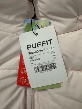 Pale Pink WarmCore™ Puffer Jacket - Women